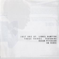 Lionel Hampton Featuring Oscar Peterson Just One Of Those Things Фирменный CD Lionel Hampton Featuring Oscar Peterson Just One Of Those Things Фирменный CD