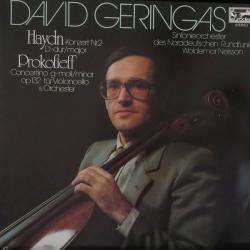 DAVID GERINGAS Konzert Nr. 2 D-dur = Major / Concertino G-moll = minor Op. 132 Für Violoncello & Orchester Виниловая пластинка DAVID GERINGAS Konzert Nr. 2 D-dur = Major / Concertino G-moll = minor Op. 132 Für Violoncello & Orchester Виниловая пластинка