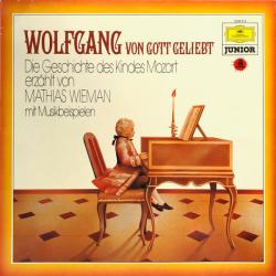 MOZART Wolfgang von Gott geliebt Виниловая пластинка MOZART Wolfgang von Gott geliebt Виниловая пластинка