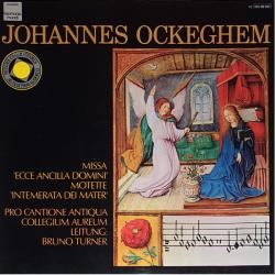 OCKEGHEM Missa "Ecce Ancilla Domine" • Motet "Intemerata Dei Mater" Виниловая пластинка OCKEGHEM Missa "Ecce Ancilla Domine" • Motet "Intemerata Dei Mater" Виниловая пластинка