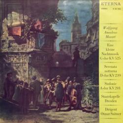 MOZART Eine Kleine Nachtmusik G-dur KV 525 / Serenata Notturna D-dur KV 239 / Sinfonie A-dur KV 201 Виниловая пластинка MOZART Eine Kleine Nachtmusik G-dur KV 525 / Serenata Notturna D-dur KV 239 / Sinfonie A-dur KV 201 Виниловая пластинка
