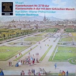 MOZART Klavierkonzert Nr. 27 B-dur / Klaviersonate A-dur Mit Dem Türkischen Marsch Виниловая пластинка MOZART Klavierkonzert Nr. 27 B-dur / Klaviersonate A-dur Mit Dem Türkischen Marsch Виниловая пластинка