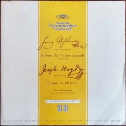 Schubert, Haydn - Wilhelm Furtwängler Sinfonie Nr. 7 C-Dur Op. Posth. (3. Und 4. Satz) * Sinfonie Nr. 88 G-Dur Виниловая пластинка Schubert, Haydn - Wilhelm Furtwängler Sinfonie Nr. 7 C-Dur Op. Posth. (3. Und 4. Satz) * Sinfonie Nr. 88 G-Dur Виниловая пластинка