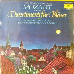 MOZART Divertimenti Für Bläser Виниловая пластинка MOZART Divertimenti Für Bläser Виниловая пластинка