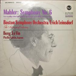 MAHLER Symphony No. 6 / Le Vin Виниловая пластинка MAHLER Symphony No. 6 / Le Vin Виниловая пластинка