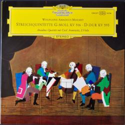 MOZART Streichquintette G-moll KV 516 - D-dur KV 593 Виниловая пластинка MOZART Streichquintette G-moll KV 516 - D-dur KV 593 Виниловая пластинка