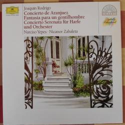 RODRIGO Concierto De Aranjuez · Fantasía Para Un Gentilhombre · Concierto Serenata Para Harpa Y Orquesta Виниловая пластинка 