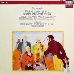 Schubert / Haydn, Gidon Kremer String Quintet In C / String Quartet in B-Flat Виниловая пластинка Schubert / Haydn, Gidon Kremer String Quintet In C / String Quartet in B-Flat Виниловая пластинка