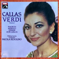MARIA CALLAS CALLAS / VERDI VOLUME 1 Виниловая пластинка MARIA CALLAS CALLAS / VERDI VOLUME 1 Виниловая пластинка