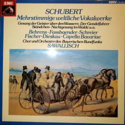 SCHUBERT Mehrstimmiges Weltliches Vokalwerk - Secular Vocal Music Виниловая пластинка SCHUBERT Mehrstimmiges Weltliches Vokalwerk - Secular Vocal Music Виниловая пластинка
