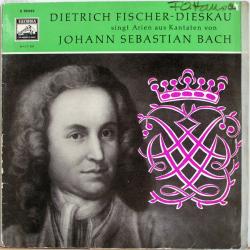 BACH Singt Arien Aus Kantaten Виниловая пластинка 
