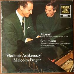 MOZART SCHUMANN Sonate für zwei Klaviere D-Dur, KV 448 / Andante con Variazioni für zwei Klaviere, zwei Celli und Horn - Studie für Pedalflügel Виниловая пластинка MOZART SCHUMANN Sonate für zwei Klaviere D-Dur, KV 448 / Andante con Variazioni für zwei Klaviere, zwei Celli und Horn - Studie für Pedalflügel Виниловая пластинка