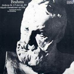 BRAHMS Sinfonie Nr. 3 F-dur Op. 90 / Haydn-Variationen Op. 56a Виниловая пластинка 