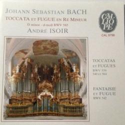 BACH Les Quatre Toccatas Et Fugues Фирменный CD 