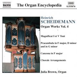 Heinrich Scheidemann - Julia Brown Organ Works Vol. 4 Фирменный CD 