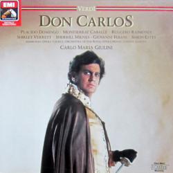 VERDI   PLACIDO DOMINGO   MONTSERRAT CABALLE DON CARLOS LP-BOX 