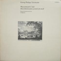 TELEMANN Wassermusik C-dur, Overtürensuiten G-moll, Fis-moll Виниловая пластинка 