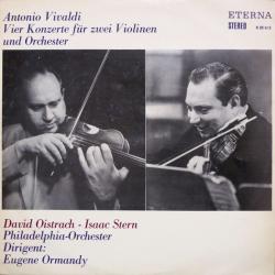 VIVALDI   DAVID OISTRACH Vier Konzerte Für Zwei Violinen Und Orchester Виниловая пластинка 