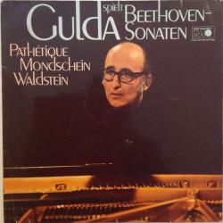BEETHOVEN   FRIEDRICH GULDA Friedrich Gulda Spielt Beethoven Sonaten (Pathetique, Mondschein, Waldstein) Виниловая пластинка 