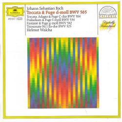 BACH Toccata & Fuge d-moll BWV 565 / Toccata, Adagio & Fuge C-dur BWV 564 / Präludium & Fuge f-moll BWV 534 / Fantasie & Fuge g-moll BWV 542 / Triosonate Nr. 1 Es-dur BWV 525 Фирменный CD 