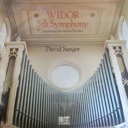 WIDOR   DAVID SANGER WIDOR 5th SYMPHONY Виниловая пластинка 
