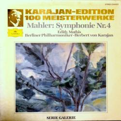 Berliner Philharmoniker   Herbert von Karajan Karajan-Edition 100 Meisterwerke - Mahler: Symphonie Nr. 4 Виниловая пластинка 