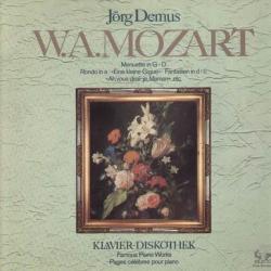 JORG DEMUS Mozart & Beethoven Виниловая пластинка 