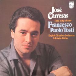 JOSE CARRERAS Sings Francesco Paolo Tosti Виниловая пластинка 