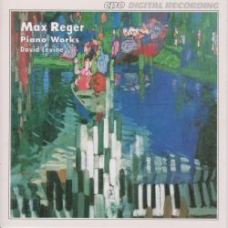 Max Reger, David Levine Piano Works Фирменный CD 