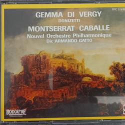 Donizetti, Montserrat Caballé Gemma Di Vergy Фирменный CD 