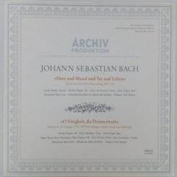 BACH »Herz Und Mund Und Tat Und Leben« · »O Ewigkeit, Du Donnerwort« Виниловая пластинка 