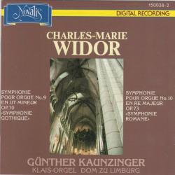 Charles-Marie Widor Symphonie Pour Orgue No. 9 En Ut Mineur Op. 70 ''Symphonie Gothique'' / Symphonie Pour Orgue No. 10 En Re Majeur Op. 73 ''Symphonie Romane'' (Klais-Orgel Dom Zu Limburg) Фирменный CD Charles-Marie Widor Symphonie Pour Orgue No. 9 En Ut Mineur Op. 70 ''Symphonie Gothique'' / Symphonie Pour Orgue No. 10 En Re Majeur Op. 73 ''Symphonie Romane'' (Klais-Orgel Dom Zu Limburg) Фирменный CD