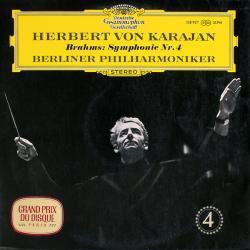 BRAHMS   HERBERT VON KARAJAN Symphonie Nr. 4 Виниловая пластинка 