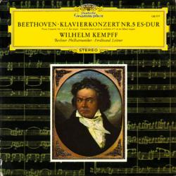 BEETHOVEN   WILHELM KEMPFF Klavierkonzert Nr. 5 Es-dur Виниловая пластинка 