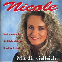 NICOLE Mit Dir Vielleicht Фирменный CD 
