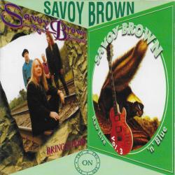 SAVOY BROWN Bring It Home / Raw Live 'n' Blue Vol. 3 Фирменный CD 