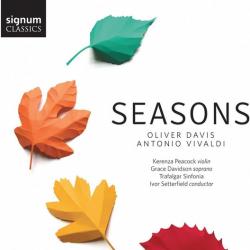 Oliver Davis, Antonio Vivaldi Seasons Фирменный CD 