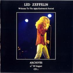 LED ZEPPELIN Welcome To The 1979 Knebworth Festival. Archives 11th Of August 1979. CD 3 Фирменный CD LED ZEPPELIN Welcome To The 1979 Knebworth Festival. Archives 11th Of August 1979. CD 3 Фирменный CD