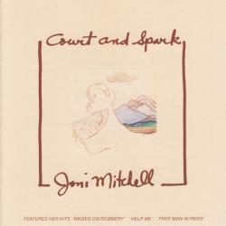 JONI MITCHELL COURT AND SPARK Фирменный CD 