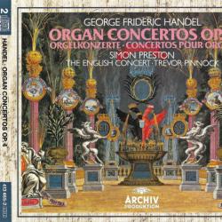HANDEL Organ Concertos Op. 4 Фирменный CD 