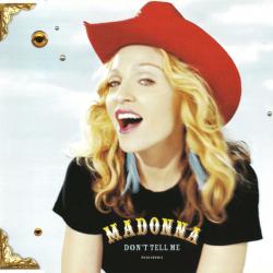 MADONNA Don't Tell Me Фирменный CD MADONNA Don't Tell Me Фирменный CD