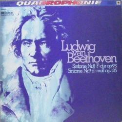 BEETHOVEN Sinfonie Nr. 8 F-dur Op. 93 Sinfonie Nr. 9 D-moll Op. 125 Виниловая пластинка 