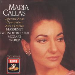 Maria Callas / Massenet, Gounod, Rossini, Mozart, Weber Operatic Arias = Opernarien = Airs D'Opéras Фирменный CD 