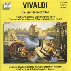 VIVALDI Die Vier Jahreszeiten / The Four Seasons Фирменный CD VIVALDI Die Vier Jahreszeiten / The Four Seasons Фирменный CD
