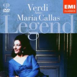MARIA CALLAS Legend: Maria Callas - Verdi Фирменный CD 