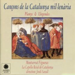 Montserrat Figueras, La Capella Reial De Catalunya, Jordi Savall Cançons De La Catalunya Mil·lenària: Planys & Llegendes Фирменный CD 