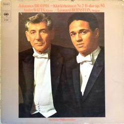 BRAHMS ANDRE WATTS LEONARD BERNSTEIN Klavierkonzert Nr. 2 B dur Op. 83 Виниловая пластинка BRAHMS ANDRE WATTS LEONARD BERNSTEIN Klavierkonzert Nr. 2 B dur Op. 83 Виниловая пластинка
