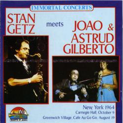 STAN GETZ Stan Getz Meets Joao & Astrud Gilberto Фирменный CD STAN GETZ Stan Getz Meets Joao & Astrud Gilberto Фирменный CD