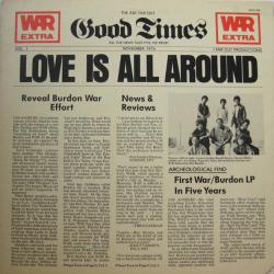 WAR Love Is All Around Виниловая пластинка WAR Love Is All Around Виниловая пластинка