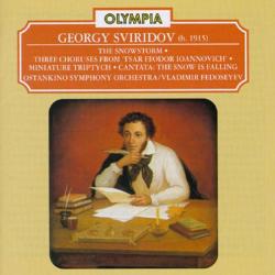 Georgy Sviridov The Snowstorm · Three Choruses From 'Tsar Feodor Ioannovich' · Miniature Triptych · Cantata: The Snow Is Falling Фирменный CD 